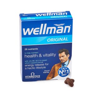 کپسول ول من اورجینال ویتابیوتیکس مخصوص آقایان 30عددی Wellman Original