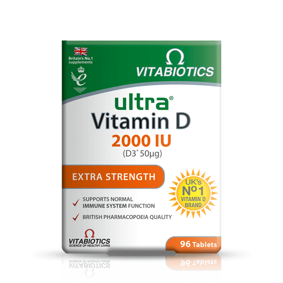 ویتامین دی ویتابیوتیکس Vitamin D ultra 2000 IU محصول انگلیس 30 عددی6