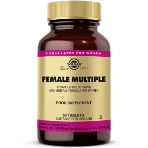 مولتی ویتامین مینرال سولگار مخصوص بانوان 60عددی FEMALE MULTIPLE