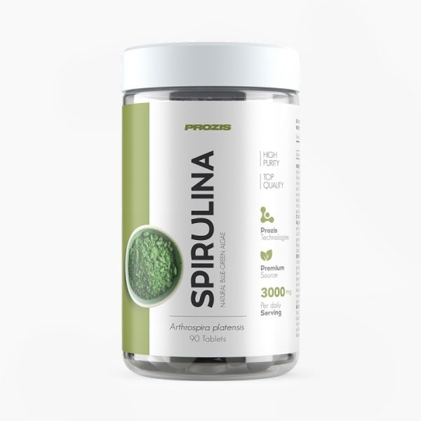 مکمل استثنائی جلبک اسپیرولینا پروزیس Prozis Spirulina 3000mg (6)