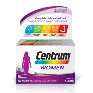 مکمل مولتی ویتامین کامل ضروری A-Z سنتروم مخصوص خانم ها Centrum Women