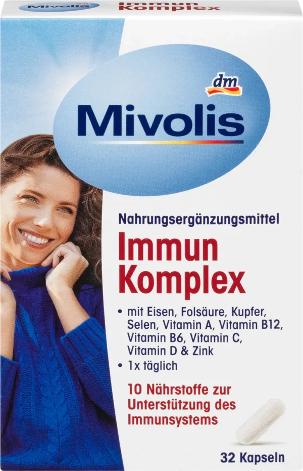 مکمل ایمون کمپلکس میولیس تقویت سیستم دفاعی و ایمنی بدن 17gr Immun Komplex