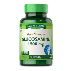 مکمل گلوکوزامین 1500 هیدروکلراید نیچر تروث 60عددی Glucosamine HCL 1500 mg