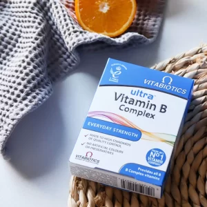 ویتامین B کمپلکس اولترا ویتابیوتیکس اورجینال کمپکلس با 8 ماده معدنی VITABIOTICS Ultra Vitamin B Complex