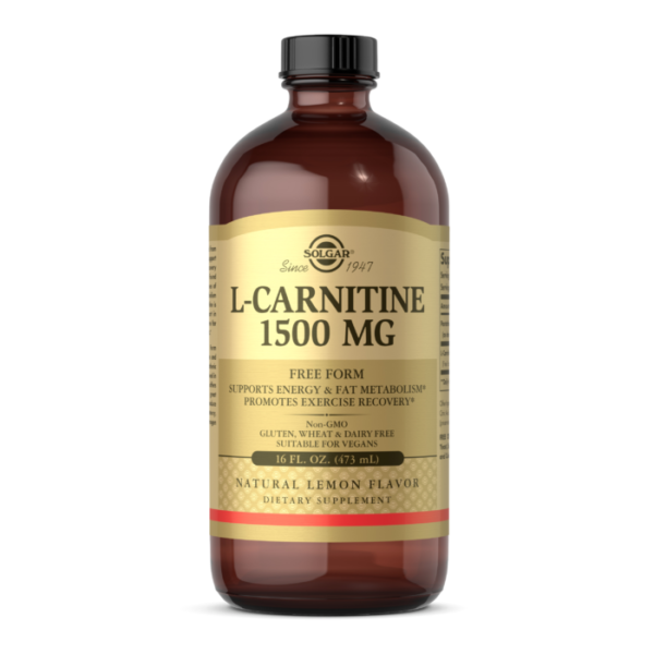 ال کارنیتین مایع خالص سولگار L-Carnitine 1500 mg Liquid