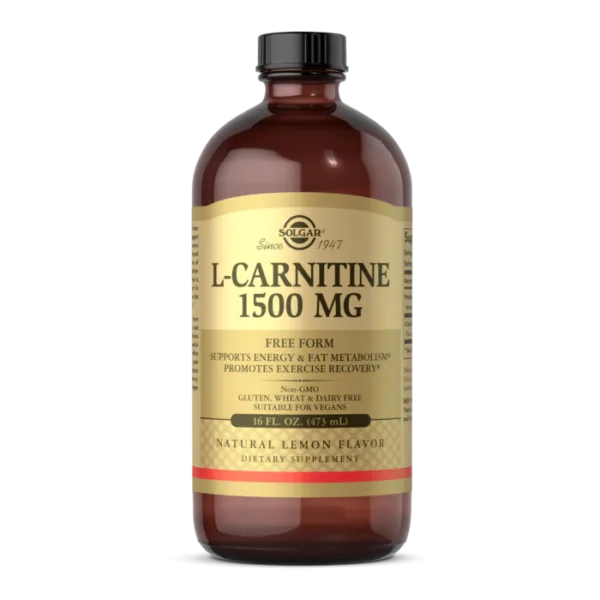 ال کارنیتین مایع خالص سولگار L-Carnitine 1500 mg Liquid