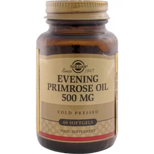 سافت ژل روغن گل مغربی (پامچال) سولگار 500میلی گرم 60عدد SOLGAR Evening Primrose Oil