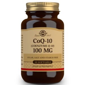 مکمل Q10 سولگار 100mg کوآنزیم (CoQ-10) 30عدد