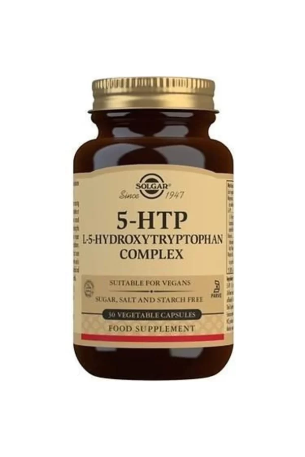 مکمل استثنائی 5-HTP سولگار 100mg افزایش سروتونین solgar hydroxytryptophan complex