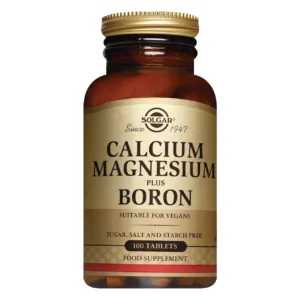 مکمل استثنائی کلسیم منیزیم پلاس بورون SOLGAR Calcium Magnesium Plus Boron