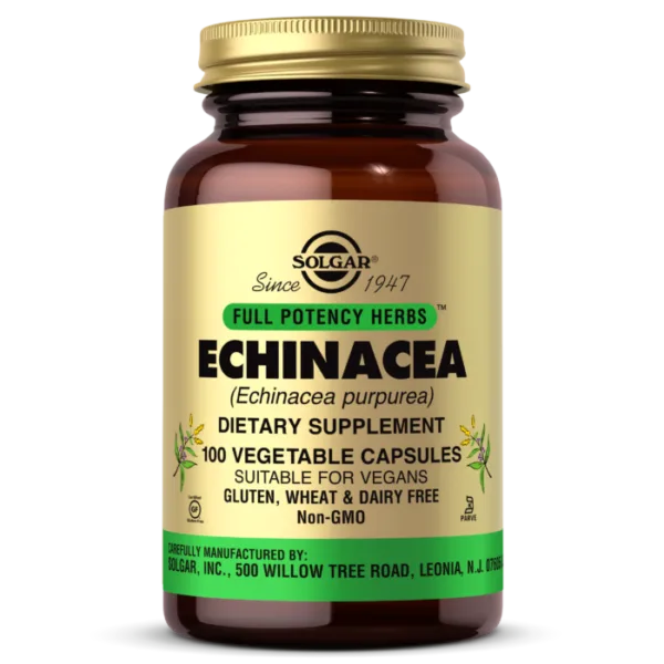 مکمل اکیناسه سولگار معجزه تقویت سیستم ایمنی بدن (گیاه سر خار گل) Echinacea SOLGAR