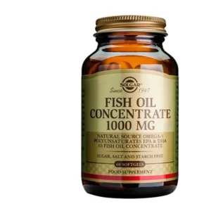 مکمل روغن ماهی 1000mg سولگار فیش اویل SOLGAR Fish Oil