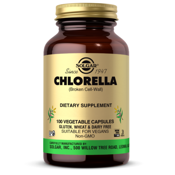 مکمل شگفت انگیز کلرلا سولگار گیاهی 100عدد Chlorella Vegetable