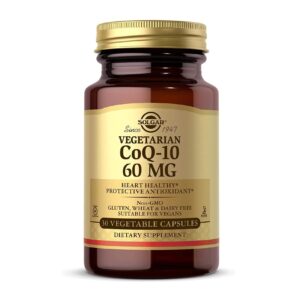 مکمل Q10 سولگار 60mg کوآنزیم (CoQ-10) 30عدد