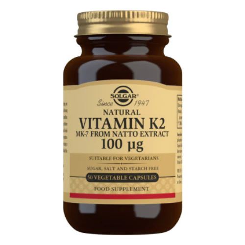 ویتامین K2 سولگار Naturally Sourced Vitamin K2 (MK-7) 100mcg