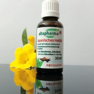 روغن خوراکی گیاهی شفابخش ژاپنی آلتا فارما درمان سرفه آنفولانزا مشکلات معده روده نفخ کیسه صفرا 30میل (کد3802)