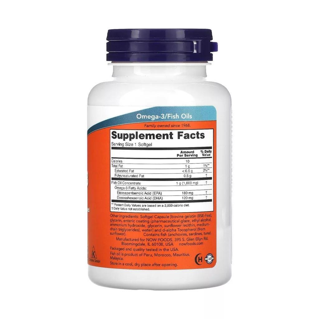 کپسول امگا 3 نوو 1000mg حفظ سلامت قلب و عروق