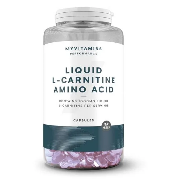سافت ژل ال کارنیتین مایع مای ویتامینز کمک به چربی سوزی و رشد عضلات L-Carnitine Liquid Tablets (کد9108)