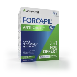 مکمل ضد ریزش فورکاپیل فرانسه ضدریزش محرک رشد تقویت ریشه Forcapil® Anti-chute