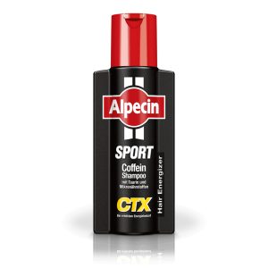 شامپو آلپسین اصل کافئین و بیوتین تقویت کننده Alpecin Sport Caffeine Shampoo CTX