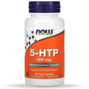 مکمل ضد افسردگی 5-HTP برند NOW دوز 100mg