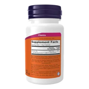 مکملMK-7 NOW ویتامین K2 دوز 100mg