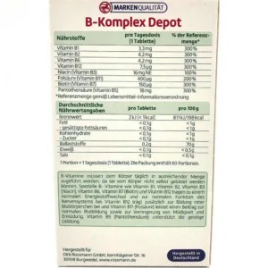 مکمل ب کمپلکس آلتا فارما رزمن B-complex Depot