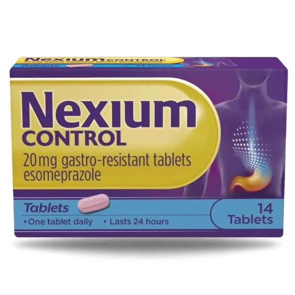 قرص خنثی کننده اسید معده Nexium CONTROL امپرازول اورجینال