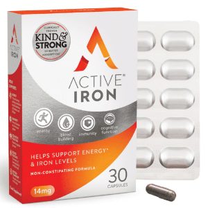 مکمل آهن اکتیو جذب عالی بدون یبوست ACTIVE IRON