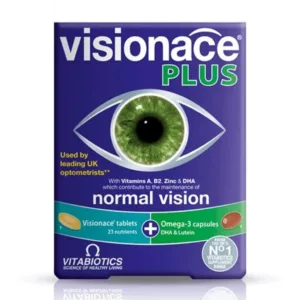 مکمل ویژن ایس visionace PLUS ویتابیوتیکس تقویت سیستم بینایی و چشم اورجینال