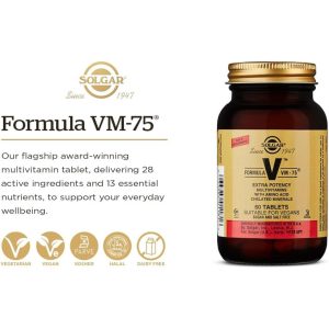 مولتی ویتامین VM-75 سولگار 60 عددی