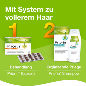مکمل ضدریزش هورمونی پریورین Priorin® اصل بایر آلمان 270 عددی