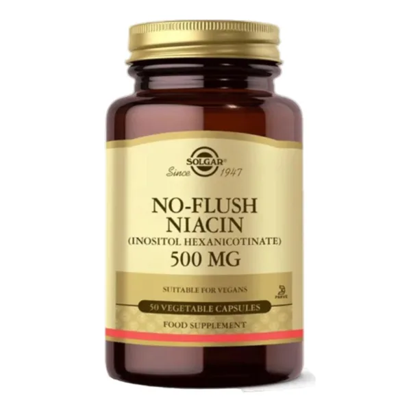 مکمل NO-FLUSH NIACIN سولگار 500mg