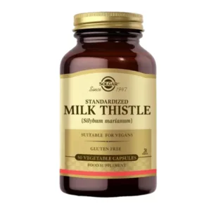 مکمل میلک تیستل سولگار کمک به درمان کبد چرب و هپاتیت MILK THISTLE