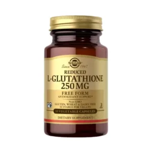 مکمل گلوتاتیون سولگار REDUCED L-GLUTATHIONE 250mg