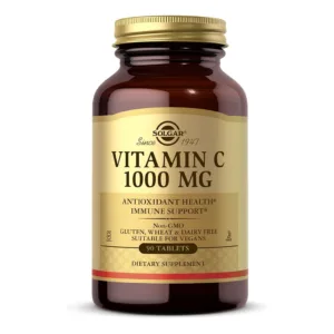 ویتامین C سولگار 1000mg وگان 90عددی