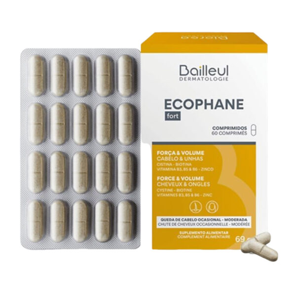 قرص اکوفان درمان ریزش مو و ناخن شکننده Ecophane hair loss fragile nails