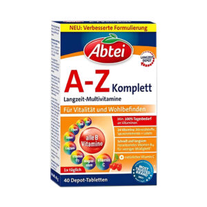 مولتی ویتامین کامل A-Z آبتی 40 عددی
