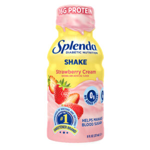نوشیدنی شیک پروتئین Splenda طعم توت فرنگی