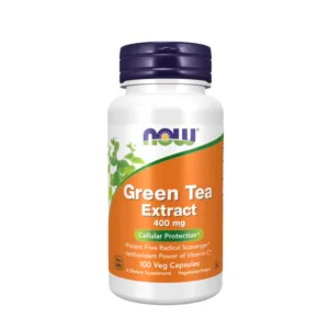 مکمل NOW عصاره چای سبز 400mg چربی سوزی و لاغری green tea
