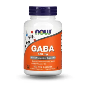 مکمل GABA نو NOW وگان 500mg