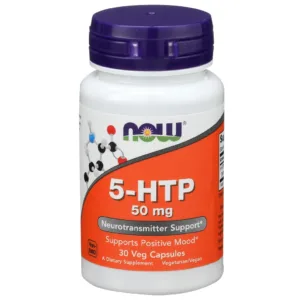 مکمل ضد افسردگی 5-HTP برند NOW دوز 50mg