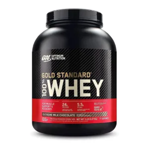وی پروتئین ON گلد طعم اسکتریم میلک چاکلت 2.27KG