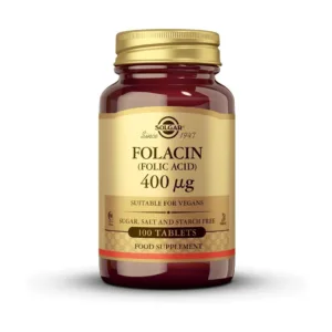 فولیک اسید 400mcg سولگار FOLACIN