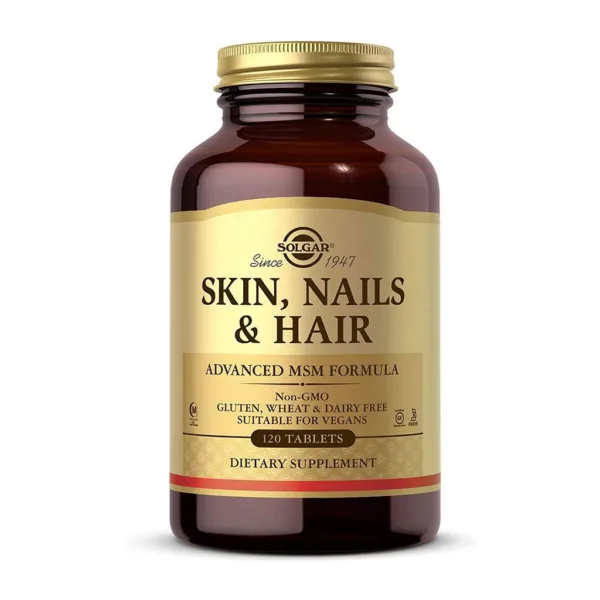 مکمل ضد ریزش مو سولگار 120 عددی آمریکا SKIN, NAILS & HAIR