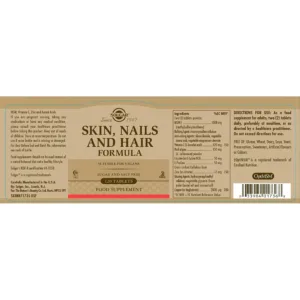 مکمل ضد ریزش مو سولگار 120 عددی آمریکا SKIN, NAILS & HAIR