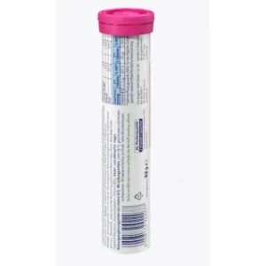 قرص جوشان B12 میولیس طعم توت فرنگی‌ 20 عددی