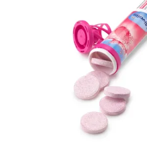 قرص جوشان B12 میولیس طعم توت فرنگی‌ 20 عددی