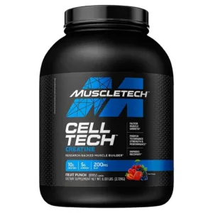 کراتین ماسل تک ترکیبی + مونوهیدرات CELL TECH وزن 1360 گرم