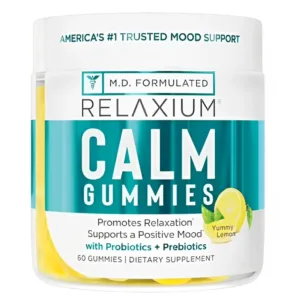 پاستیل ریلکس و ضد استرس حاوی پروبیوتیک relaxium آمریکا